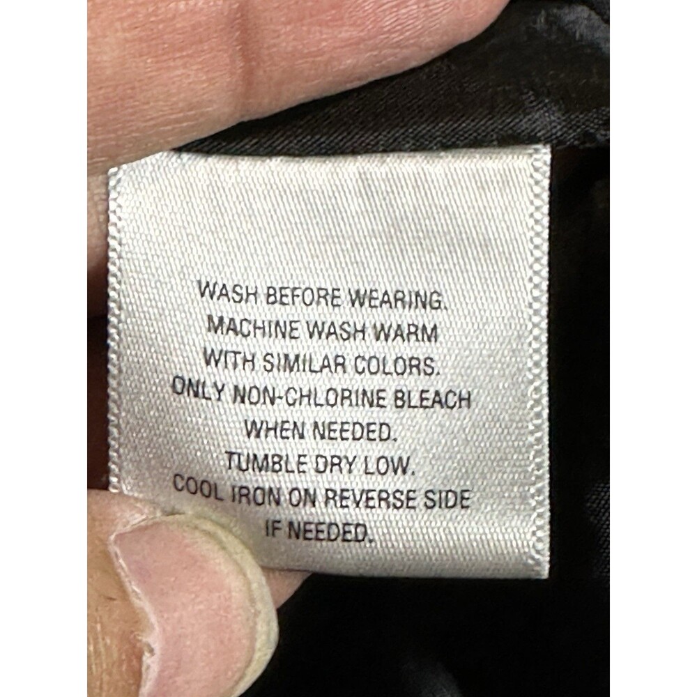 Covington Men's Outerwear Jacket Zipper Front Long Sleeve Black Size Size M - Picture 10 of 11